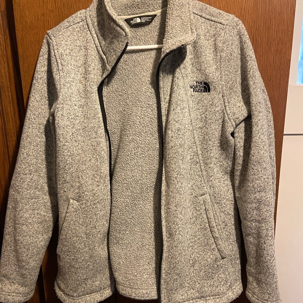 North face zip up jacket